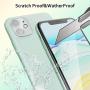 [6 Pack] AUDON 3 Pack Screen Protector Tempered Glass for iPhone 11 +3 Pack Camera Lens Protector Tempered Glass for iPhone 11 (6.1"), 3D Edge Anti Scratch Bubble Free HD Clear