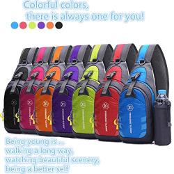 Shoulder bag Chest bag Hiking backpack Mens and womens cross-body bags Nylon