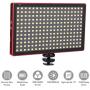 Acouto L28 Video Light Kit, LED Video Light Fill Light 3200-5600K CRI97 for Camera Shooting(RED)