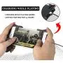 PASNOWFU PUBG Mobile Trigger Mobile Game iOS & Android Controller, Aim Trigger Fire Buttons L1R1 Shooter Sensitive Joystick 【Two Buttons + Gamepad + Finger Sleeve + Joystick】 PASNOWFU PUBG Mobile Trigger Mobile Game iOS & Android Controller, Aim Trigger Fire Buttons L1R1 Shooter Sensitive Joystick 【Two Buttons + Gamepad + Finger Sleeve + Joystick】