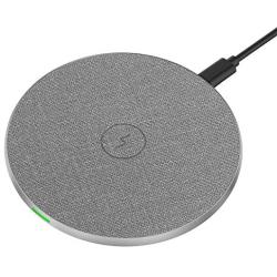 Wireless Charger, RATEL Qi-Certified 7.5W Wireless Charging Compatible with iPhone 11/11Pro/11Pro Max/Xs MAX/XR/XS/X/8Plus/8, 10W for Galaxy S10/S10 Plus/S10E/S9, 5W for All Qi Phones(No AC Adapter)