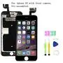Screen Replacement Compatible with iPhone 6S 4.7 inch Full Assembly - LCD 3D Touch Display Digitizer with Ear Speaker, Sensors and Front Camera, Fit Compatible with All iPhone 6s (Black) Screen Replacement Compatible with iPhone 6S 4.7 inch Full Assembly - LCD 3D Touch Display Digitizer with Ear Speaker, Sensors and Front Camera, Fit Compatible with All iPhone 6s (Black)