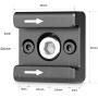 SMALLRIG Cold Shoe Mount Adapter Bracket Hot Shoe with 1/4" Thread for Camera Cage Flash LED Moniter, Pack of 2-2060