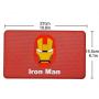 Tianmei 10.6&quotx6.1" Marvel Comics Pattern Extra Large Size Anti-Slip Rubber Pad, Car Dashboard Universal Non-Slip Mat Use for Cell Phones, Sunglasses, Keys, Coins and More (GangTieXia)