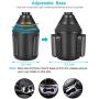 Greendeep Adjustable Car Cup Phone Holder with Elastic Long Neck, Flexible and 360 Degree Rotation, Suitable for iPhone, Samsung, Huawei, Nokia, Motorola