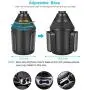 Greendeep Adjustable Car Cup Phone Holder with Elastic Long Neck, Flexible and 360 Degree Rotation, Suitable for iPhone, Samsung, Huawei, Nokia, Motorola