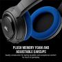 Corsair HS35 - Stereo Gaming Headset - Memory Foam Earcups - Headphones Designed for Playstation 4 (PS4) and Mobile – Blue