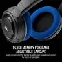 Corsair HS35 - Stereo Gaming Headset - Memory Foam Earcups - Headphones Designed for Playstation 4 (PS4) and Mobile – Blue Corsair HS35 - Stereo Gaming Headset - Memory Foam Earcups - Headphones Designed for Playstation 4 (PS4) and Mobile – Blue