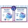 eKids Disney Frozen 2 Wireless Bluetooth Portable Kids Headphones with Microphone, Anna & Elsa Volume Reduced to Protect Hearing Stream Disney Plus, Adjustable Kids Headband for School Home Travel