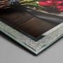 Calenzana 4x6 Picture Frames Sparkle Glass Photo Frame Set for Tabletop, 2 Pack