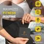Perfotek Waist Trimmer Belt, Sweat Wrap, Stomach Slimmer, Low Back and Lumbar Support with Sauna Suit Effect, Best Abdominal Trainer (Black) Perfotek Waist Trimmer Belt, Sweat Wrap, Stomach Slimmer, Low Back and Lumbar Support with Sauna Suit Effect, Best Abdominal Trainer (Black)