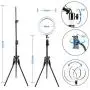10" RGB Selfie Ring Light, NaCot LED Large Ring Light with Tripod & Phone Holder, Multicolor Studio Light with 13 Brightness and Camera Remote for Photography, YouTube and Studio 10" RGB Selfie Ring Light, NaCot LED Large Ring Light with Tripod & Phone Holder, Multicolor Studio Light with 13 Brightness and Camera Remote for Photography, YouTube and Studio
