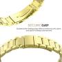 MoKo Fitbit Charge 2 Band, Universal Stainless Steel Watch Band Strap Bracelet + Connector for 2016 Fitbit Charge 2 Heart Rate + Fitness Wristband (Smart Watch NOT Included), Gold