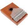 【Happy Shopping Day】OriGlam 17 Key Kalimba Mbira Thumb Piano, Finger Piano/Mbira 17 Tone Musical Toys with Engraved Notation, Hammer, Music Book for Music Lovers Beginners and Child