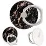 4-Pack Phone Ring Holder 360 Rotation Finger Stand Grip Kickstand for Smartphones and Tablets (Pink Marble) 4-Pack Phone Ring Holder 360 Rotation Finger Stand Grip Kickstand for Smartphones and Tablets (Pink Marble)