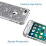 iPhone 8 Plus Case, iPhone 7 Plus Case, Hython Heavy Duty Defender Protective Case Bling Glitter Sparkle Hard Shell Armor Hybrid Shockproof Rubber Bumper Cover for iPhone 7 Plus and 8 Plus, Gray
