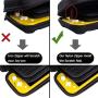 Orzero Hard Carry Case for Switch Lite and Accessories, 20 Game Card Slots Protective Travel Storage Hard Shell Bag with Adjustable and Removable Shoulder Strap - Black