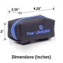 Paw Lifestyles Dog Poop Bag Holder Leash Attachment - Fits Any Dog Leash - Includes Free Roll of Dog Bags – Poop Bag Dispenser