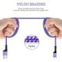 USB Type C Cable, 3 Pack 6.6ft C Charger Cable Type C Phone Charger Fast Charging Cord Compatible with Samsung Galaxy S20 S 20+ S10 S10+ S9 S8 Plus Note 8 9 10, LG V20 G5 G6 V30, Moto G7 G6 X4 Z4, Goo