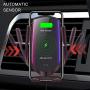Wireless Car Charger Auto-Clamping Car Mount Air Vent Phone Holder & QC3.0 Car Charger 10W/7.5W/5W Compatible Galaxy S10/S10+/S9,Charging for iPhone 11/11 Pro/11 Pro Max/XSMax/XS/XR/X/8P