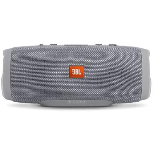 JBL Charge 3 Waterproof Portable Bluetooth Speaker (Gray)