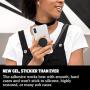 PopSockets: PopGrip with Swappable Top for Phones & Tablets - Black