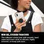 PopSockets: PopGrip with Swappable Top for Phones & Tablets - Black
