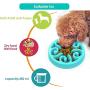 XINDINGLI Slow Feeder Dog Bowl Superwindly Eating Anti Gulp Cat Feeder Bowls Dog Feeders Medium Fun Foraging Dog Bowl Bloat Stop Dog Bowl (Slow Eat Interactive No Choking)