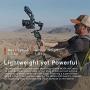MOZA AirCross 2 3 Axis Handheld Gimbal for Mirrorless Camera up to 3.2kg/7lb Parameter Easy Setup Auto-Tuning 12hrs Runtime 18W Fast Charge, W Phone Holder
