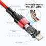 Charging Cable 3 Pack 10FT Charger Cable Nylon Braided USB Fast Charging Cord Compatible with iPhone 11 Pro Max Xs X XR 8 7 6s 6 SE 5 5s 5c iPad iPod and More