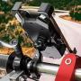 iMESTOU Motorcycle Phone Holder Bicycle/Bike Cellphone Mount Auto Clamping 360 Rotation for 22-25-32mm Handlebar/Rear-View Mirror on Street Bike Dirt Bikes Snowmobile Adventure Motorcycles ATV