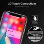 OMOTON [4-Pack] Screen Protector for iPhone 11 Pro Max/ iPhone Xs Max, 6.5 inch - Tempered Glass/Guide Frame/Easy Installation