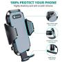 VICSEED Phone Holder for Car [Case Friendly] Ultra Stable Car Phone Mount Air Vent Car Cell Phone Holder for Car Fits for iPhone SE 11 Pro XS Max X XR Galaxy S20 S20+ S10 S9 Note 20 10 10+ All Phone