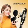 Cetoom 10-inch LED Ring Light, Mobile Makeup Fill Light, Mobile Phone Stand and Tripod Ring Light, Live Stand Ring Light kit