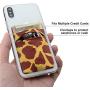 SHANSHUI Phone Wallet, 2 Pack Adhesive Credit Card Holder Phone Pocket Compatible with iPhone, Samsung, Most Android Smart Phones - Deer