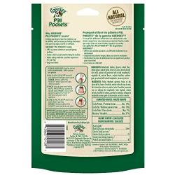 GREENIES Pill Pockets Natural Dog Treats, Capsule Size, Peanut Butter Flavor