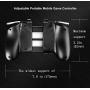 Upgraded Game Controllers Mobile Game Controller Sensitive Shoot Aim Gaming Grip with Gaming Trigger Gamepad Phone Stand Joystick with Fire Button Shooter Stretchable for iOS Android Phone 4.7-6.5“