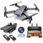 NEHEME NH525 Foldable Drones with 720P HD Camera for Adults, RC Quadcopter WiFi FPV Live Video, Altitude Hold, Headless Mode, One Key Take Off for Kids or Beginners with 2 Batteries 22mins NEHEME NH525 Foldable Drones with 720P HD Camera for Adults, RC Quadcopter WiFi FPV Live Video, Altitude Hold, Headless Mode, One Key Take Off for Kids or Beginners with 2 Batteries 22mins