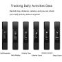 Mini Kitty Black Fitness Tracker Bracelet Waterproof Smart Wristbands for Men Women Boys Girls iOS Android Smartphone
