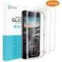 Syncwire Screen Protector for iPhone 8 Plus / 7 Plus [3-Pack], 9H Hardness Anti-Fingerprint Tempered Glass for iPhone 8 Plus/7 Plus [Screen-Alignment Frame Included, Bubble-Free, 3D-Touch Support]