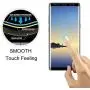 [2 Pack] Galaxy Note 9/Note 8 Screen Protector, [Bubble Free] [Anti-Scratch] [3D HD] [Compatible Fingerprint] 9H Hardness Tempered Glass Film Screen Protector for Samsung Galaxy Note 9