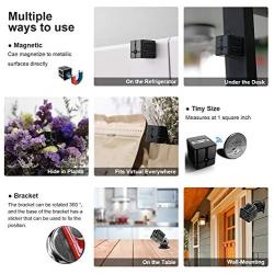 Mini Spy Camera WiFi, Ehomful 1080P HD Wireless Hidden Camera Live Streaming with App,Cop Spy Cam Seen On TV, Nanny Cam, Keep Your Home and Family Safe from Potential Thieves, Burglars or Damage