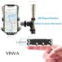 YINVA Air Vent Phone Hoder,Premiuma Car Vent Phone Holder,One-Handed One Second Operation,Gravity Phone Holder Compatible with All iPhone and Smart Phones,Supports Phone Cases