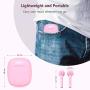 Wireless Earbuds, HSPRO Bluetooth 5.0 Earbuds Touch Control in-Ear True Wireless Headphones, 20 Hrs Playtime with Charging Case, Hi-Fi Stereo Earbuds with Built-in Mic for Sports and Work