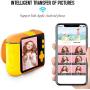 WUBUMIM Kids Digital Video Camera Best Birthday Gifts for Girls Age 3-7 (Yellow)