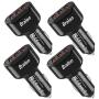 USB Car Charger[4-Pack],Bralon 24W/4.8A 3-Port Fast Car Charger Smart Phone Car Charger Compatible with iPhone 11/11 Pro(Max)/XS(Max)/X/8 7 6 S Plus,Galaxy Note S10 S9 S8 S7 S6,iPad,Mp3&More