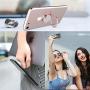 ICEYA Finger Ring Stand Holder, Cell Phone Mirror Stand Finger Grip Kickstand 360°Rotation for iPhone, iPad, Samsung Galaxy S9/S8 and Other Smartphones (Rose Gold)