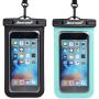 Hiearcool Universal Waterproof Case,Waterproof Phone Pouch Compatible for iPhone 11 Pro Max XS Max XR X 8 7 6S Plus Samsung Galaxy s10/s9 Google Pixel 2 HTC Up to 7.0"，IPX8 Cellphone Dry Bag -2 Pack