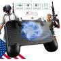 SVZIOOG Mobile Game Controller [Upgrade Version] Mobile Gaming Trigger for PUBG/Fortnite/Rules of Survival Gaming Grip and Gaming Joysticks for 4.5-6.5inch Android iOS Phone