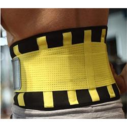 mumumunan Beauty Body Shaping Clothes, Slim Sports, Plastic Belt, Belt, Belt, Belt, Belt, Belt, Body Shaper, Abdominal Packing Trimmer, Yellow, XXXL